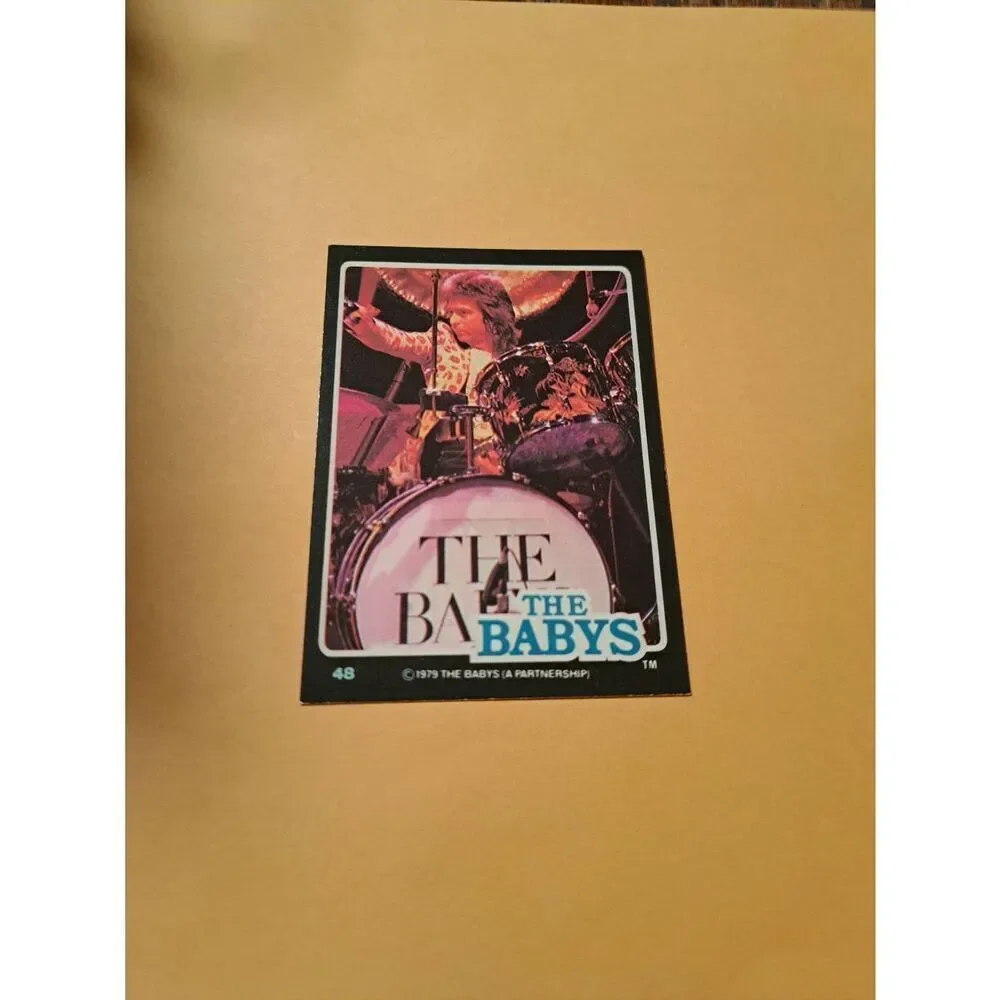 Vintage 1979 The Babys Trading Card #48 London Rock Band Collectible